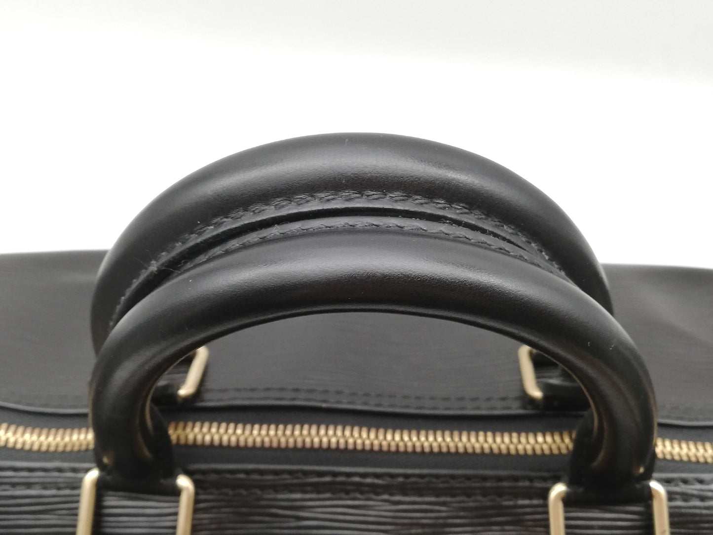 LOUIS VUITTON Epi Keepall 55 M59142 Noir Boston Bag