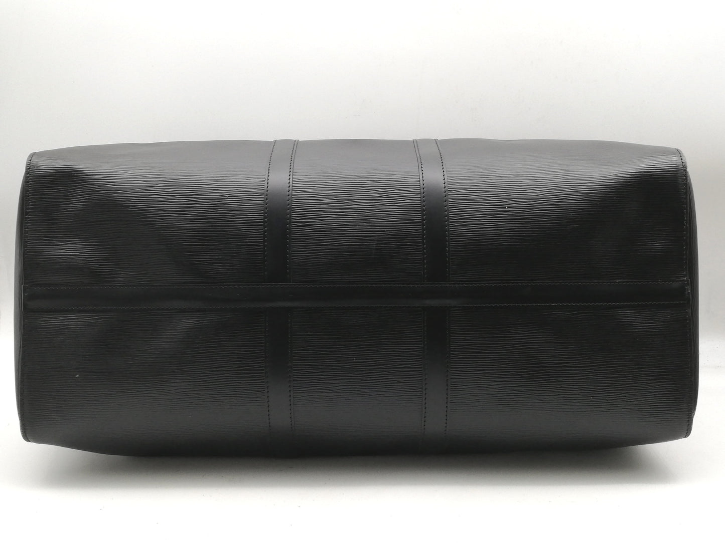 LOUIS VUITTON Epi Keepall 55 M59142 Noir Boston Bag