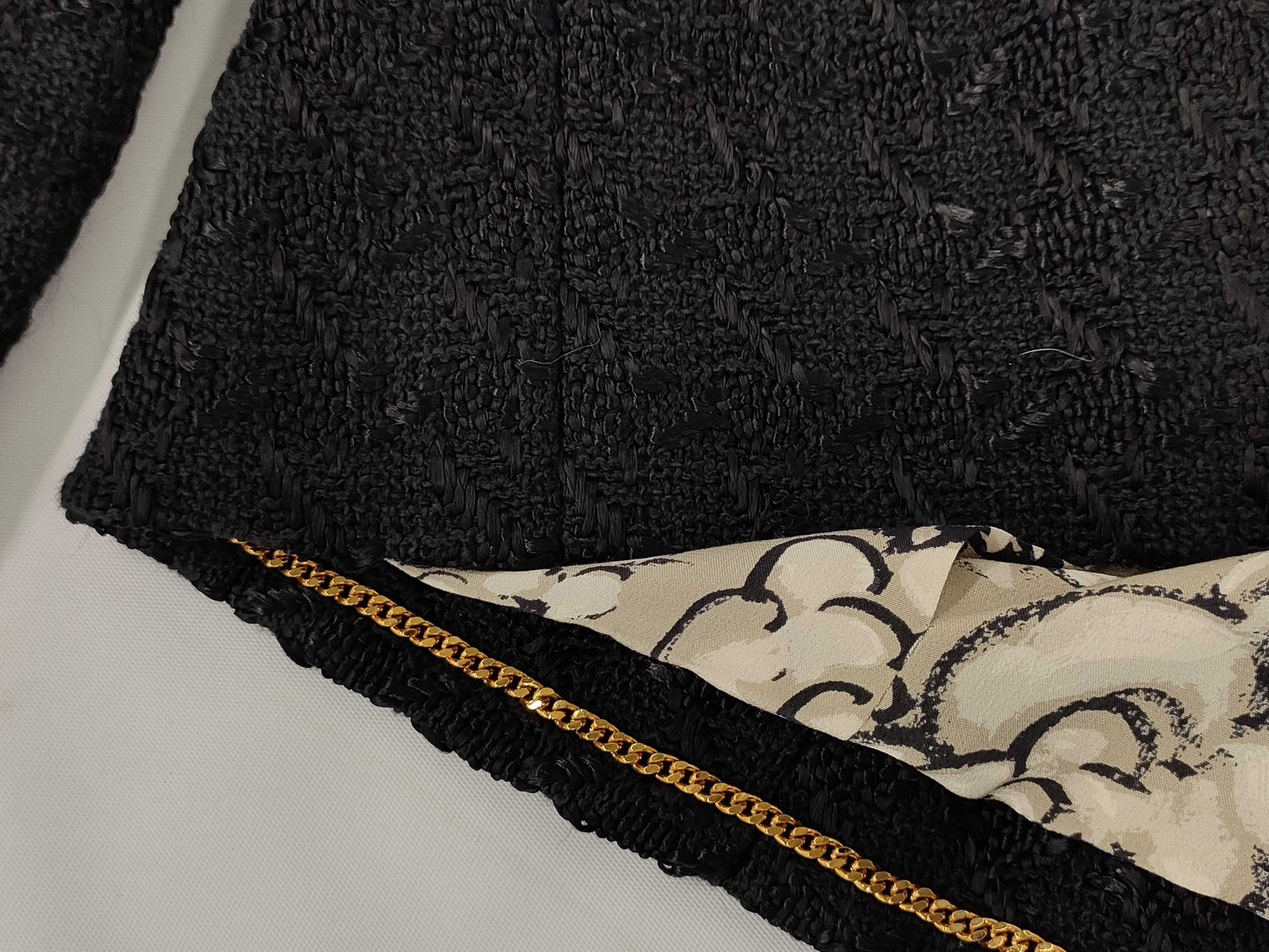 CHANEL 93P Tweed Set, Vintage, Size 38, Includes Replacement Buttons and Fabric, Other Apparel