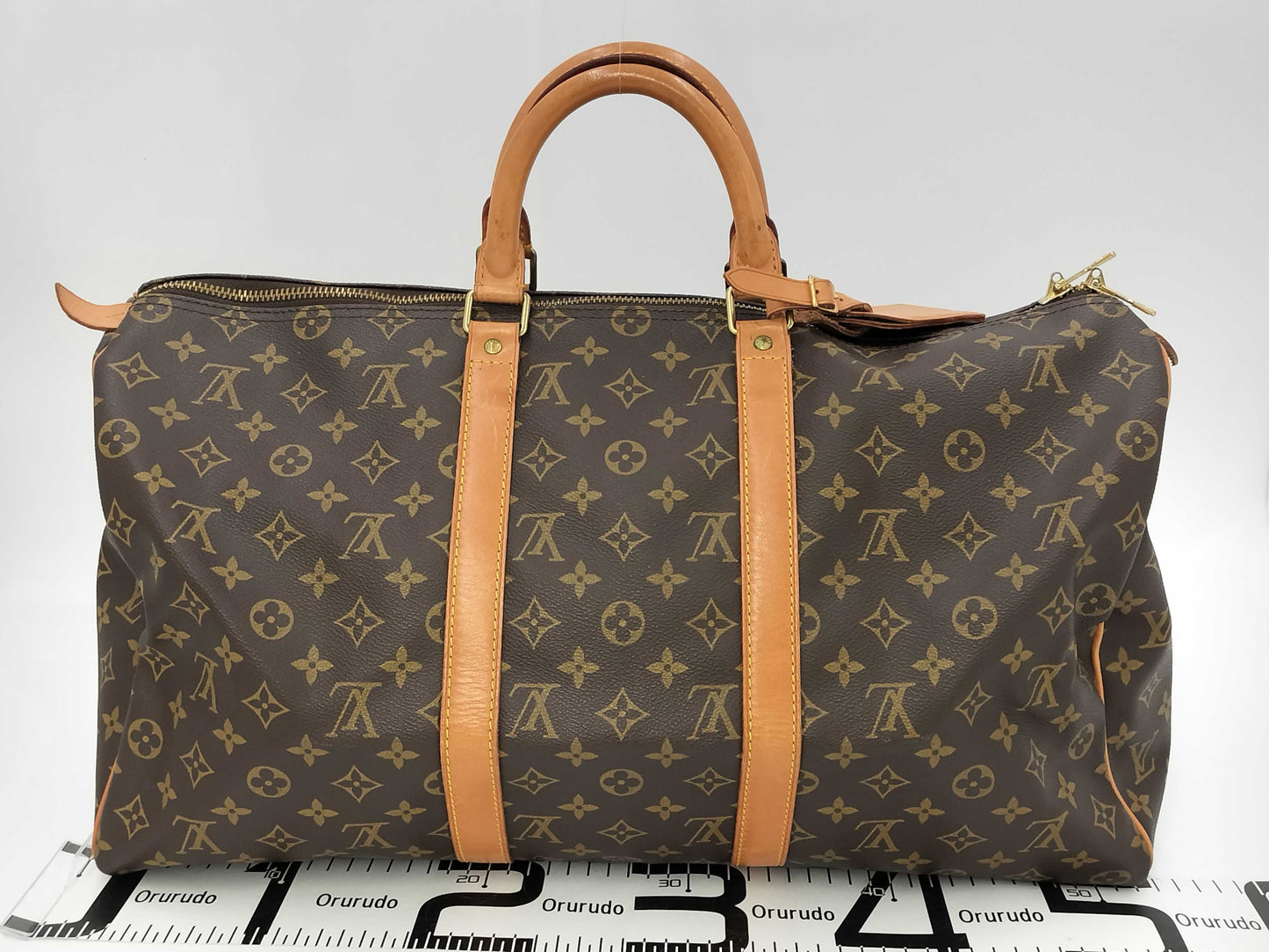 LOUIS VUITTON Monogram Keepall 50 Boston Bag