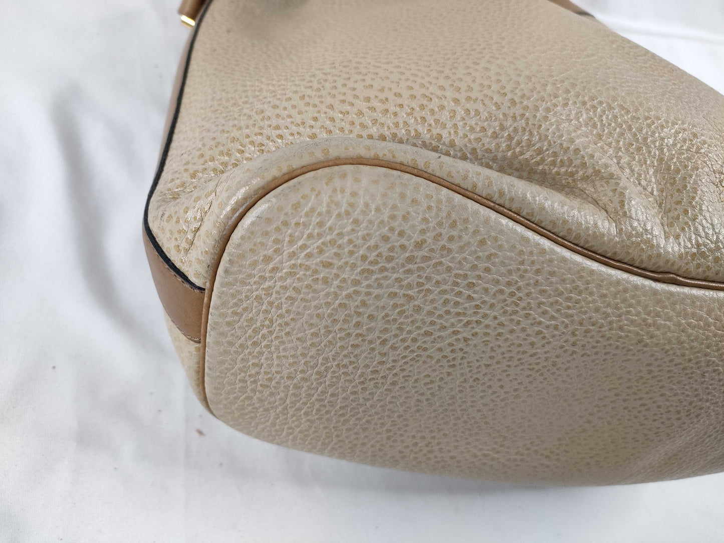 Dior Leather Drawstring Shoulder Bag