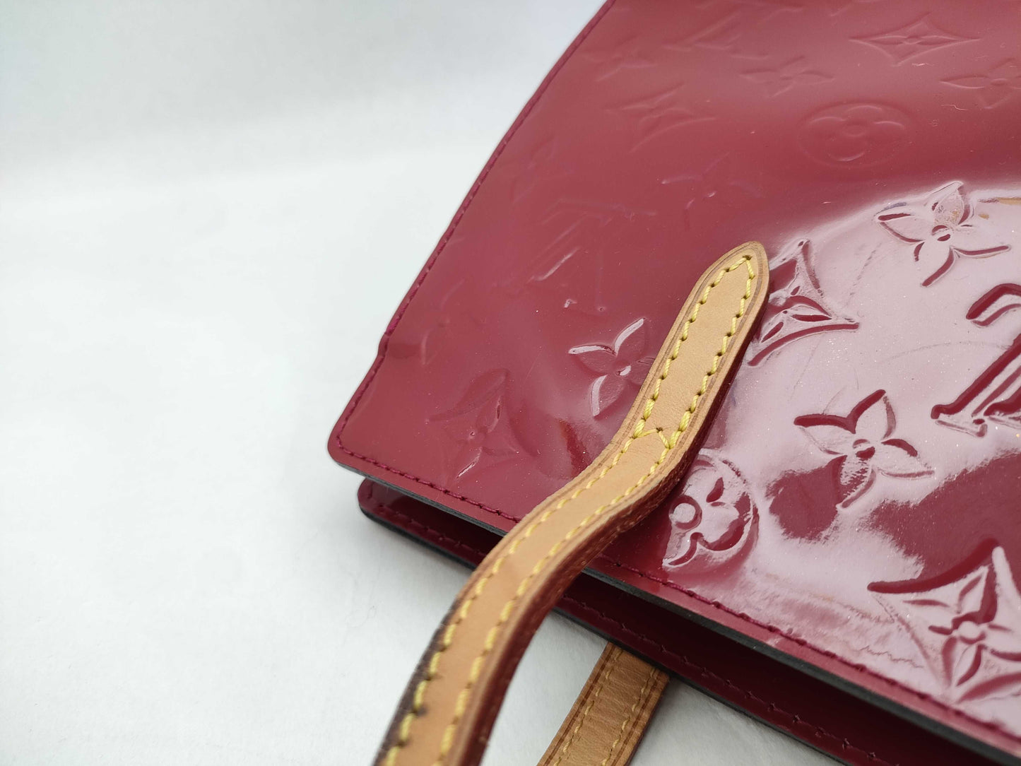 LOUIS VUITTON Vuitton Verni Catarina BB M90016 SN0143 Handbag