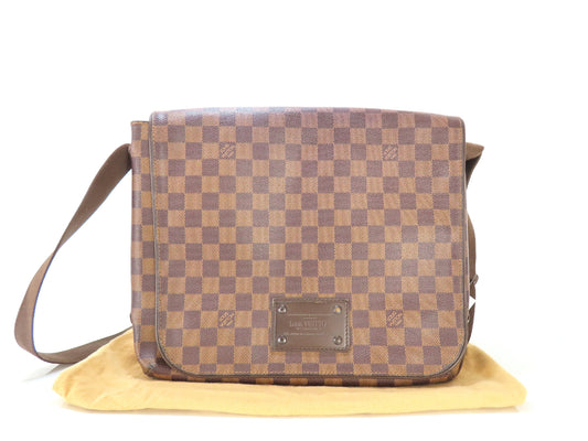 LOUIS VUITTON Damier Brooklyn Shoulder Bag SR5029
