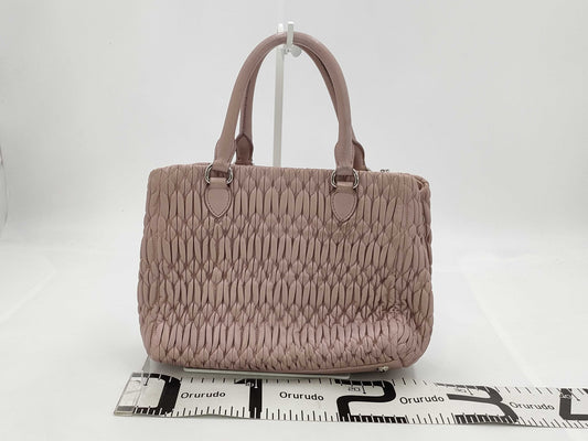 Miu Miu Matelasse Pink Handbag