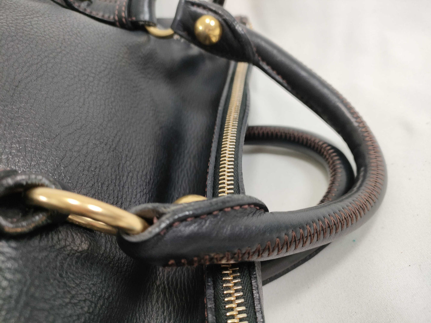 Miu Miu 2-Way Handbag Black