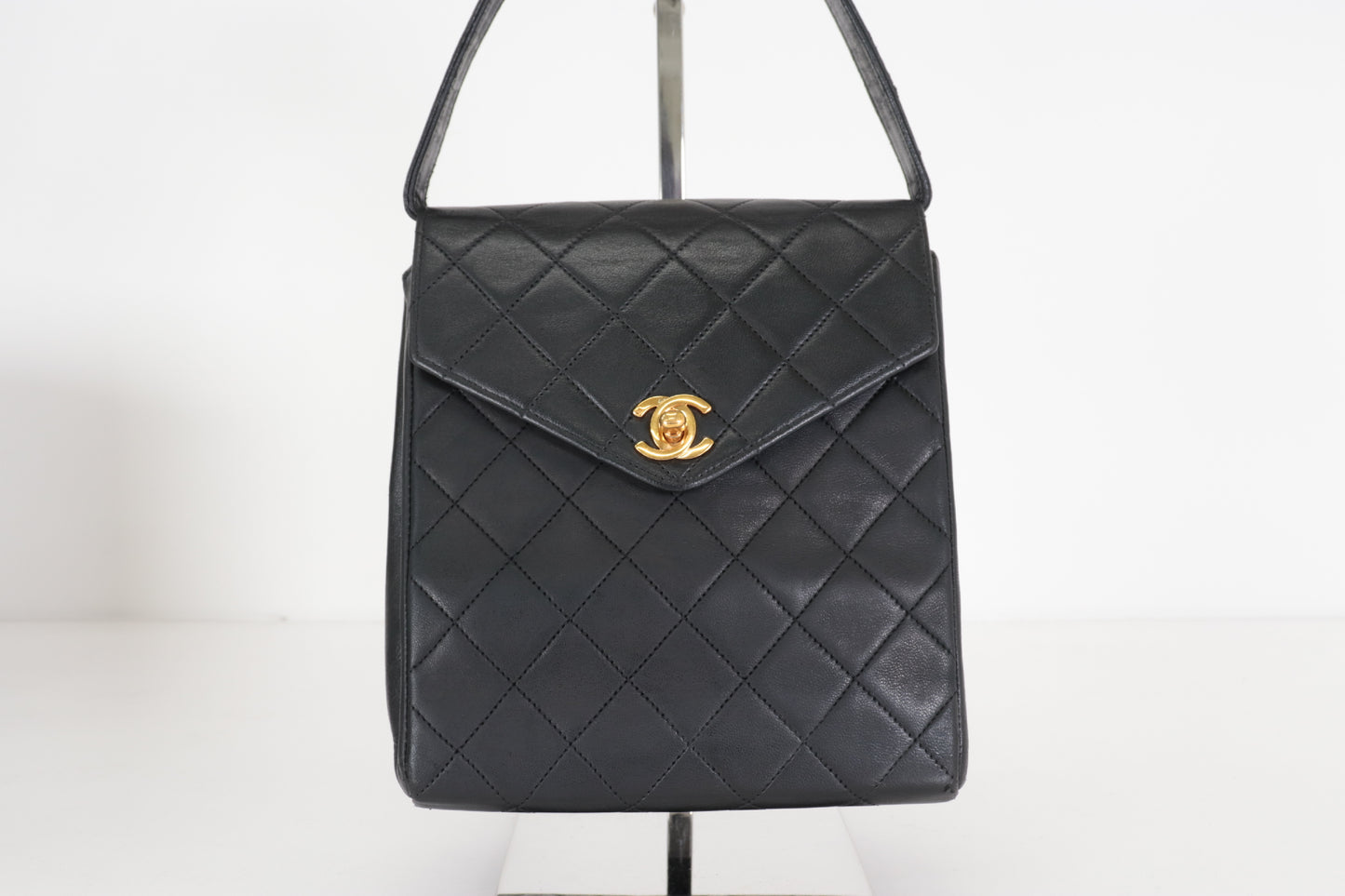 CHANEL Turnlock Lamb Handbag, No. 1