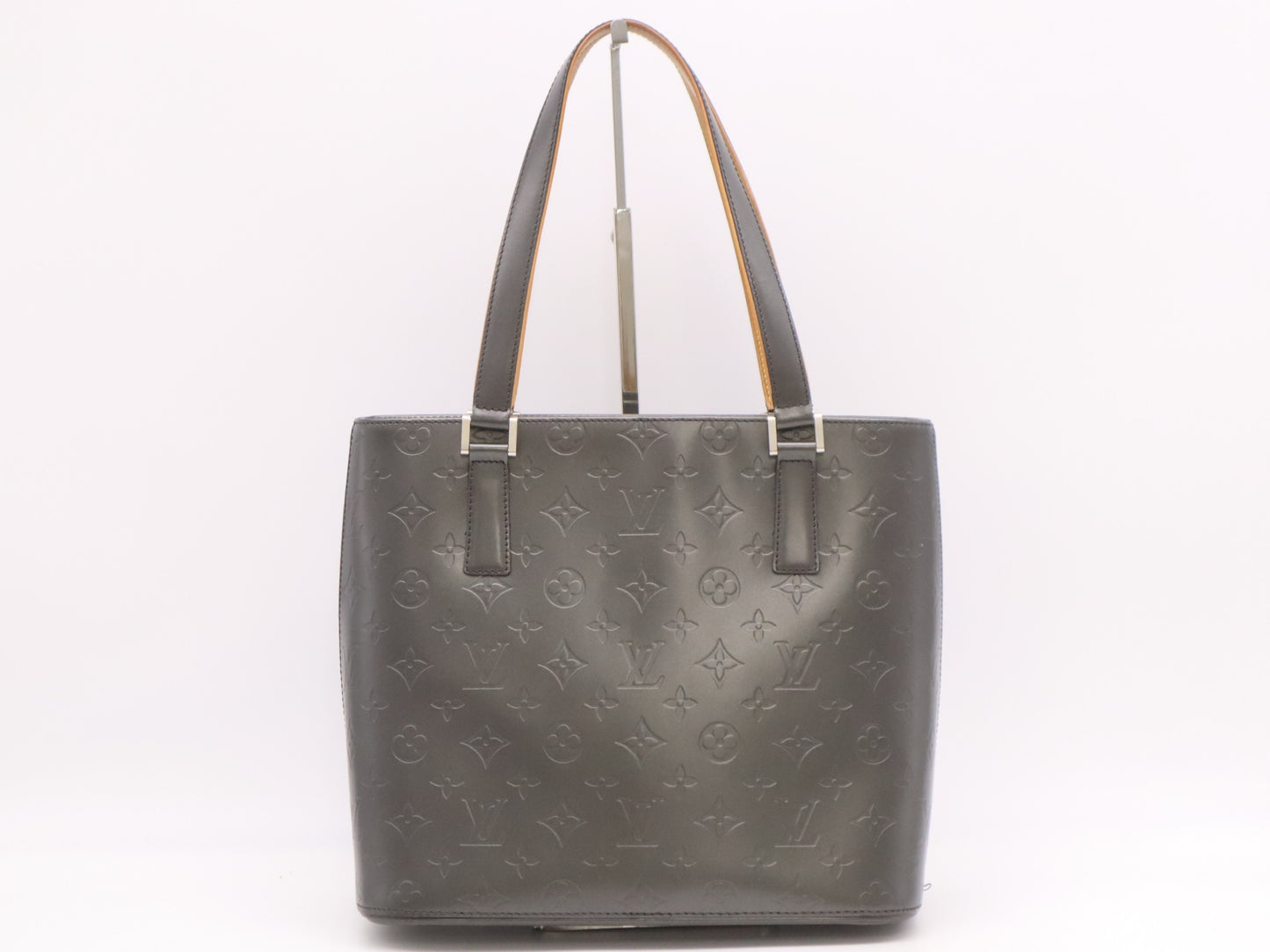 LOUIS VUITTON M55112 Monogram Matte Stockton Noir Tote Bag