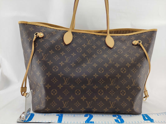 LOUIS VUITTON Monogram Neverfull GM M40157 FL2017 Brown Tote Bag