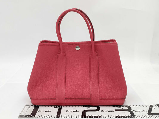 HERMES Garden Party 30 T engraved tote bag