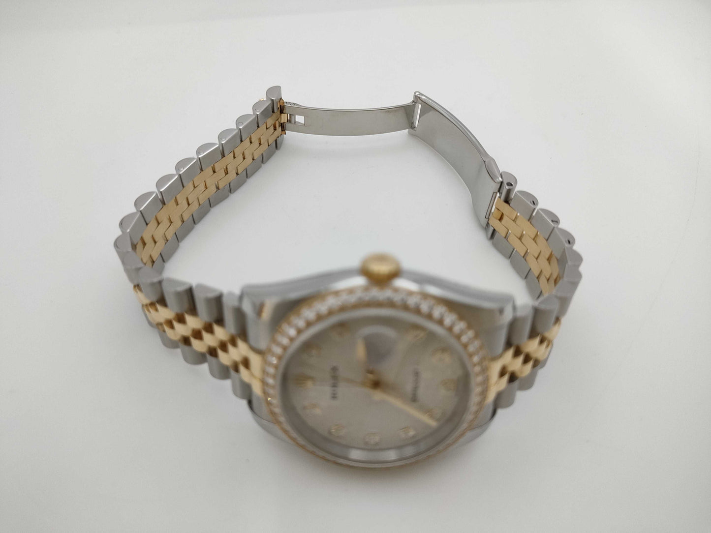 ROLEX 116243G 0808L381 Silver Horicon Men's Watch