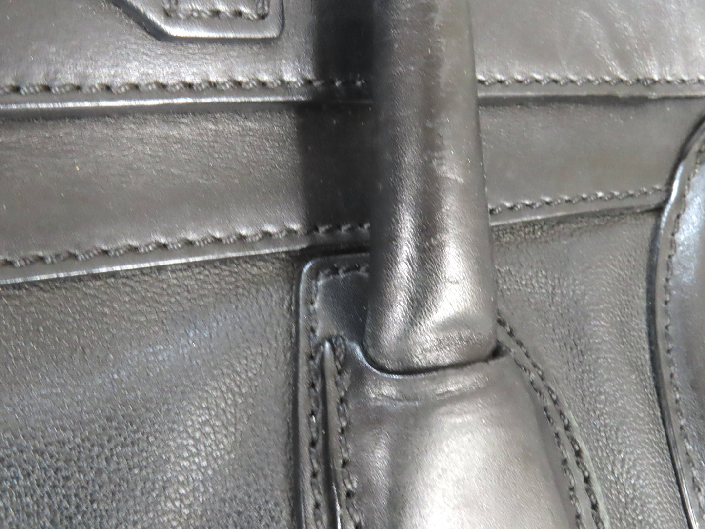 CELINE Luggage Shopper Black Handbag