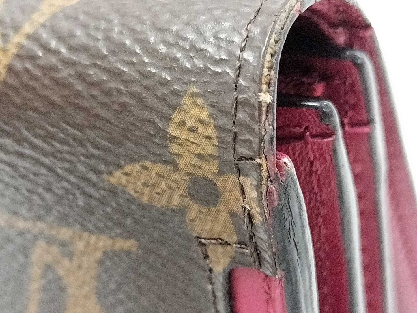 LOUIS VUITTON Porte-Feuille-Flor Compact Folding Wallet