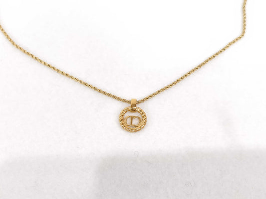 Dior Christian Dior necklace logo