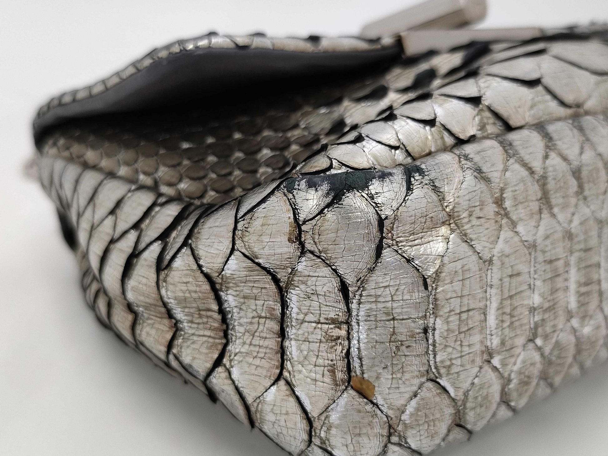 Tom Ford Chain Shoulder Bag with Real Python and Turn Lock