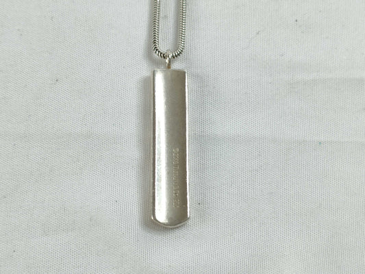 Tiffany & Co. Tiffany Plate Necklace SV925