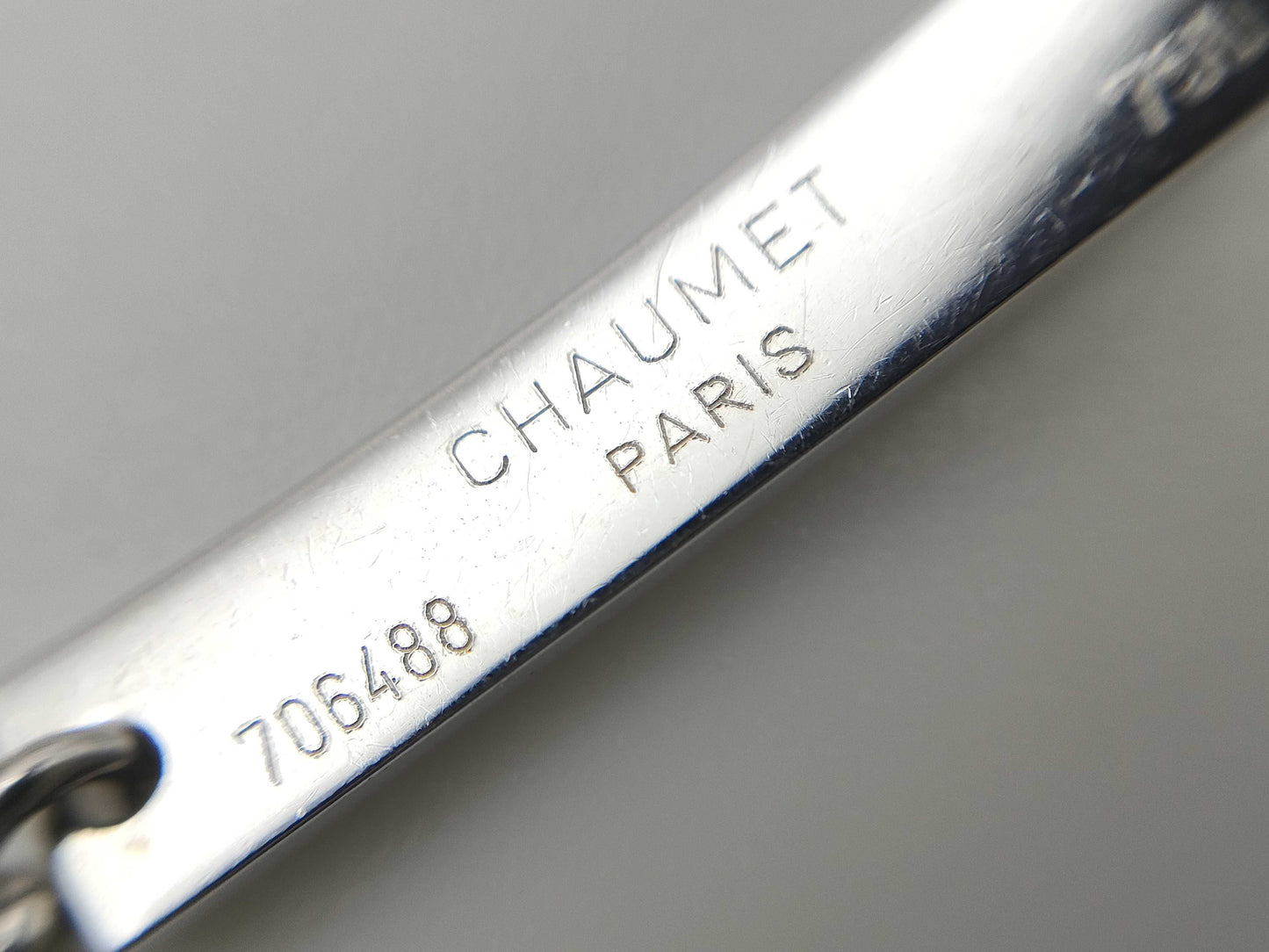 CHAUMET Lien Diamond WG 750 4.7g Bracelet/Bangle