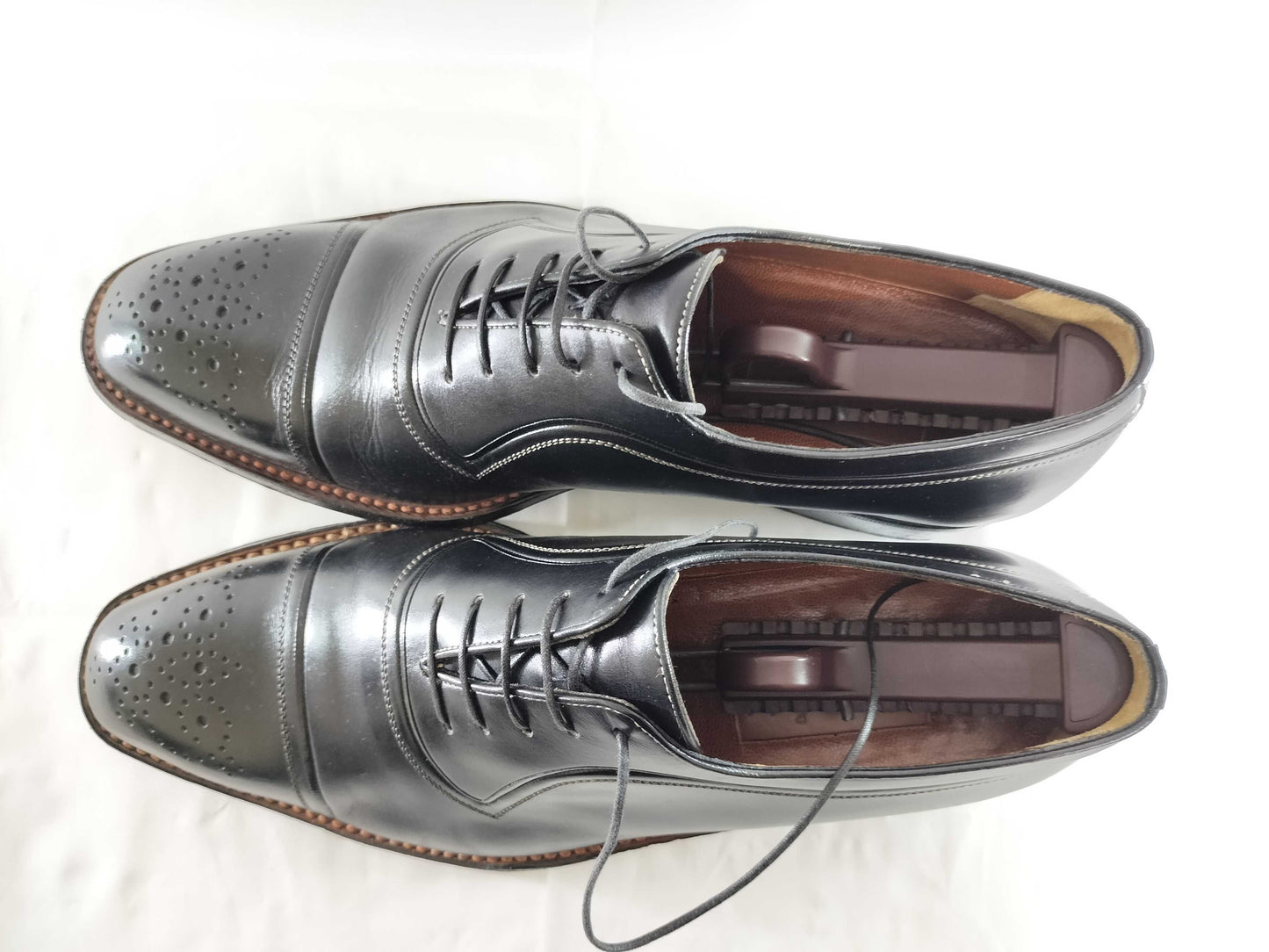 a.testoni A.Testoni Wingtip Business Shoes 6 1/2