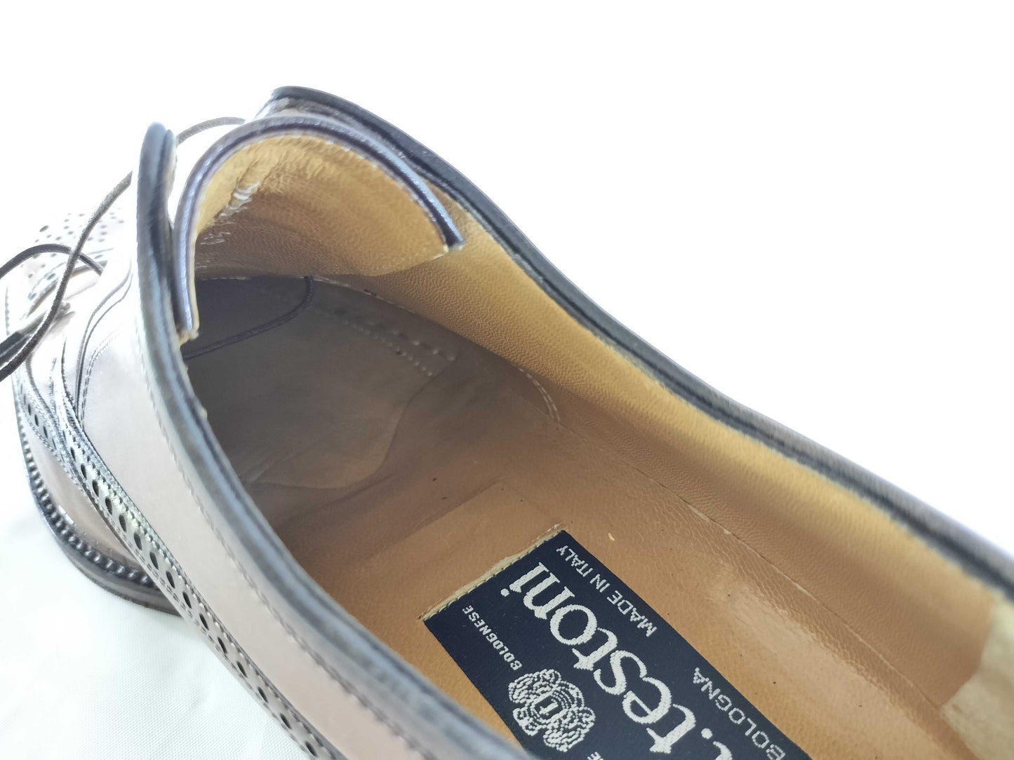 a testoni BLACK LABEL business shoes, size 6.5 H