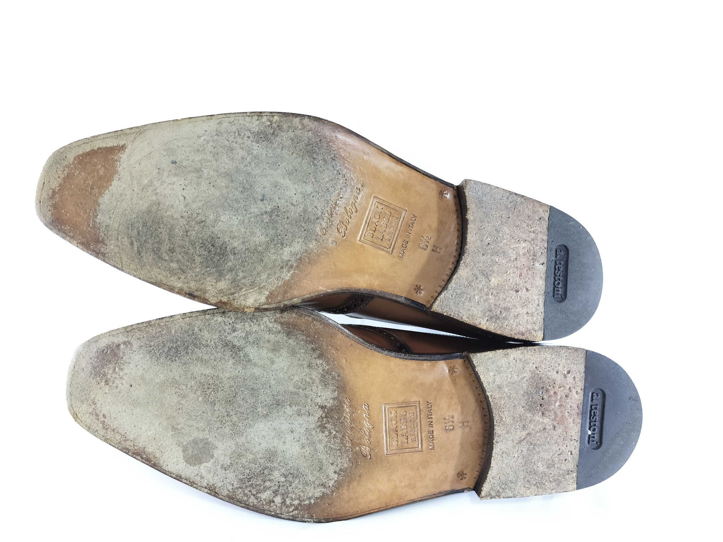 a testoni BLACK LABEL business shoes, size 6.5 H