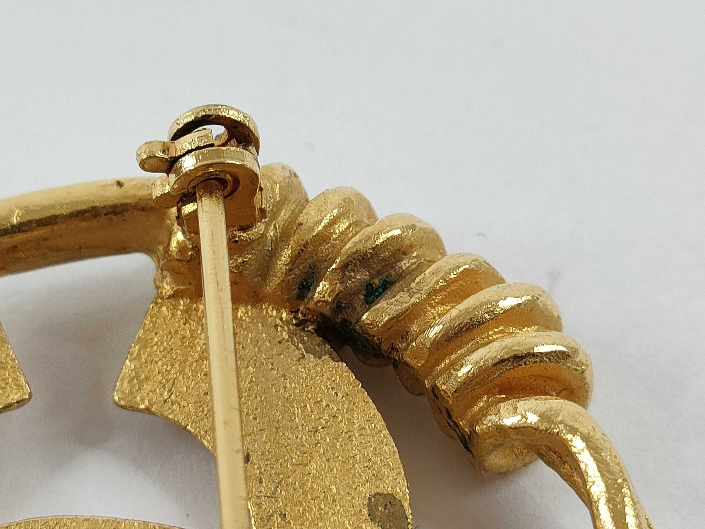 CHANEL Coco Mark CHANEL Brooch Circle Coco Mark Cross Charm Brooch