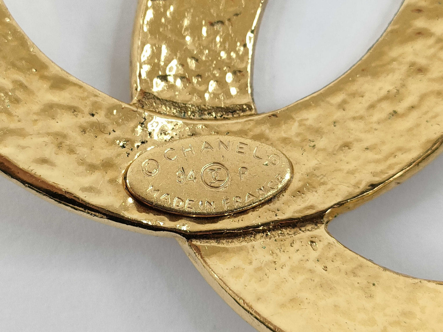 CHANEL Coco Mark CHANEL Brooch Big Coco Mark Brooch