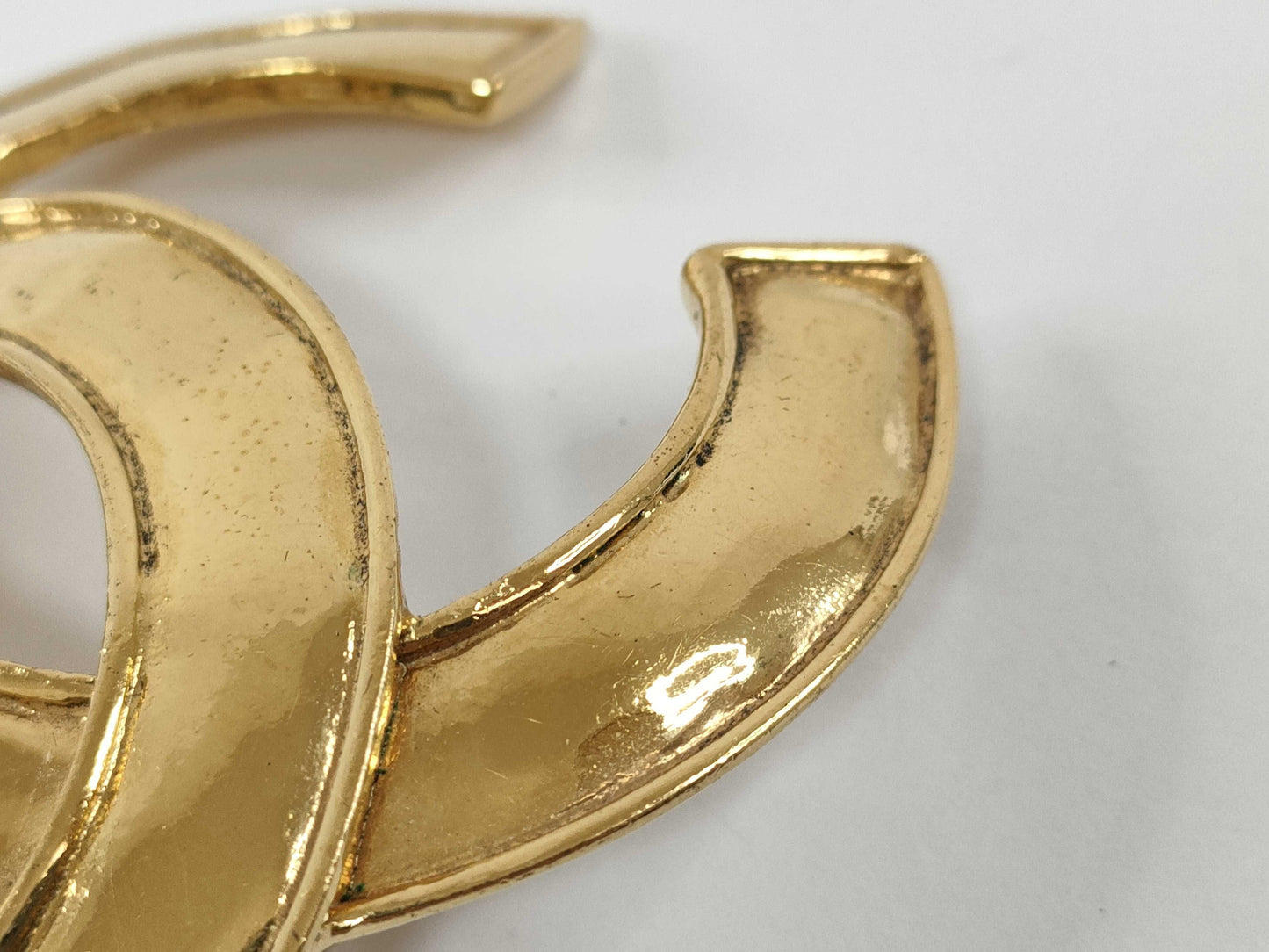 CHANEL Coco Mark CHANEL Brooch Big Coco Mark Brooch