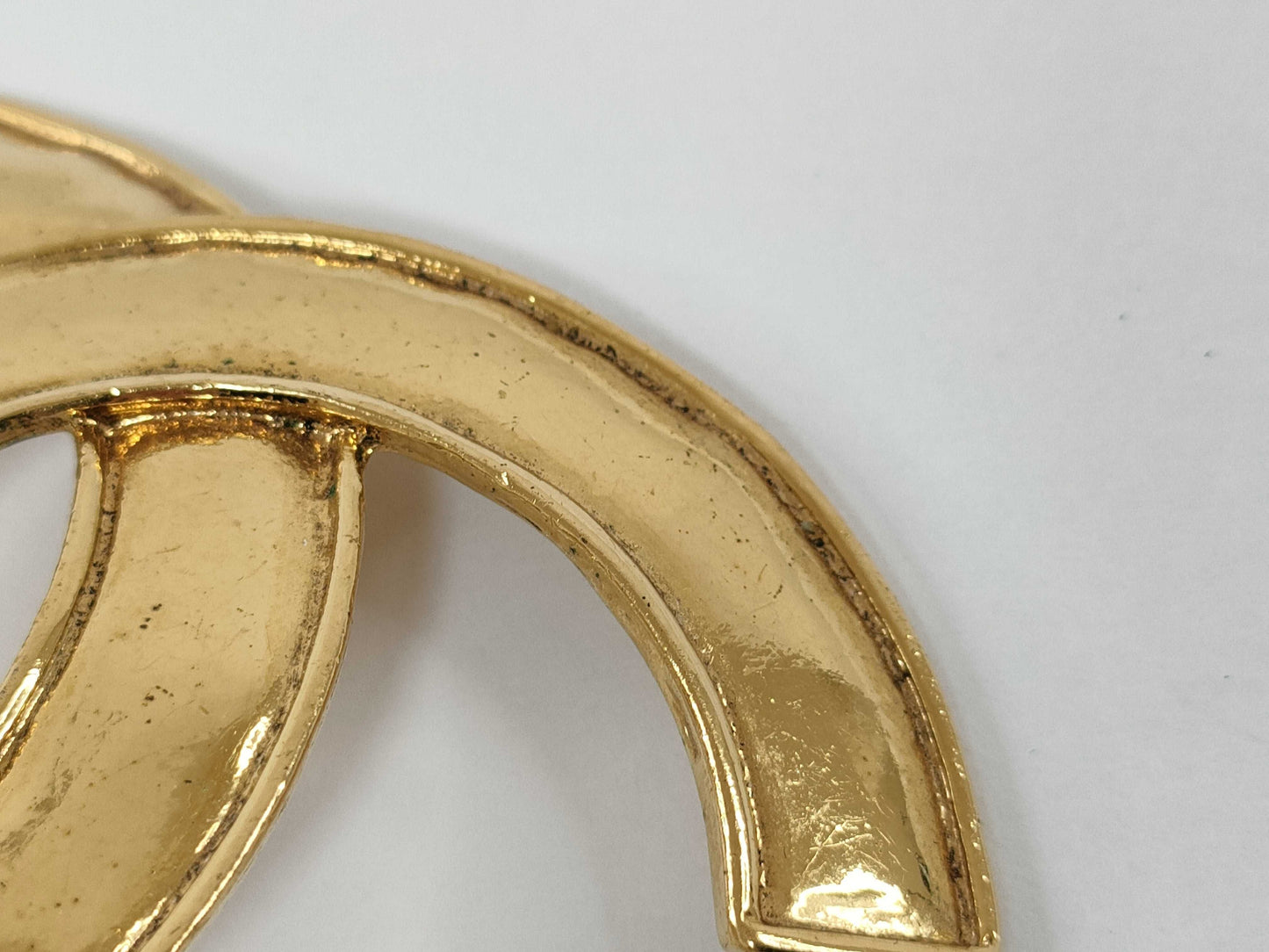CHANEL Coco Mark CHANEL Brooch Big Coco Mark Brooch
