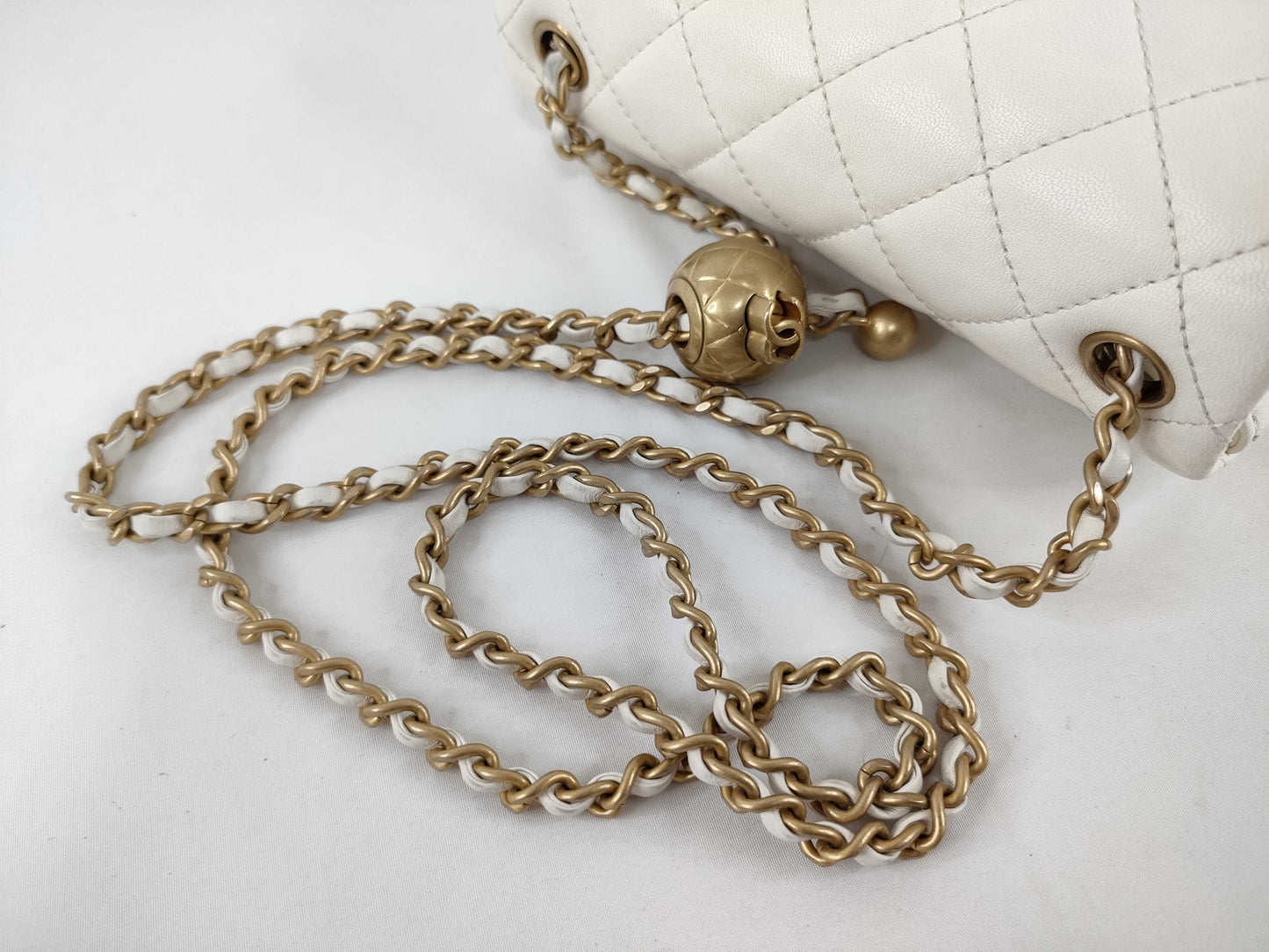 CHANEL Matelasse Mini Matelasse Chain Shoulder Bag