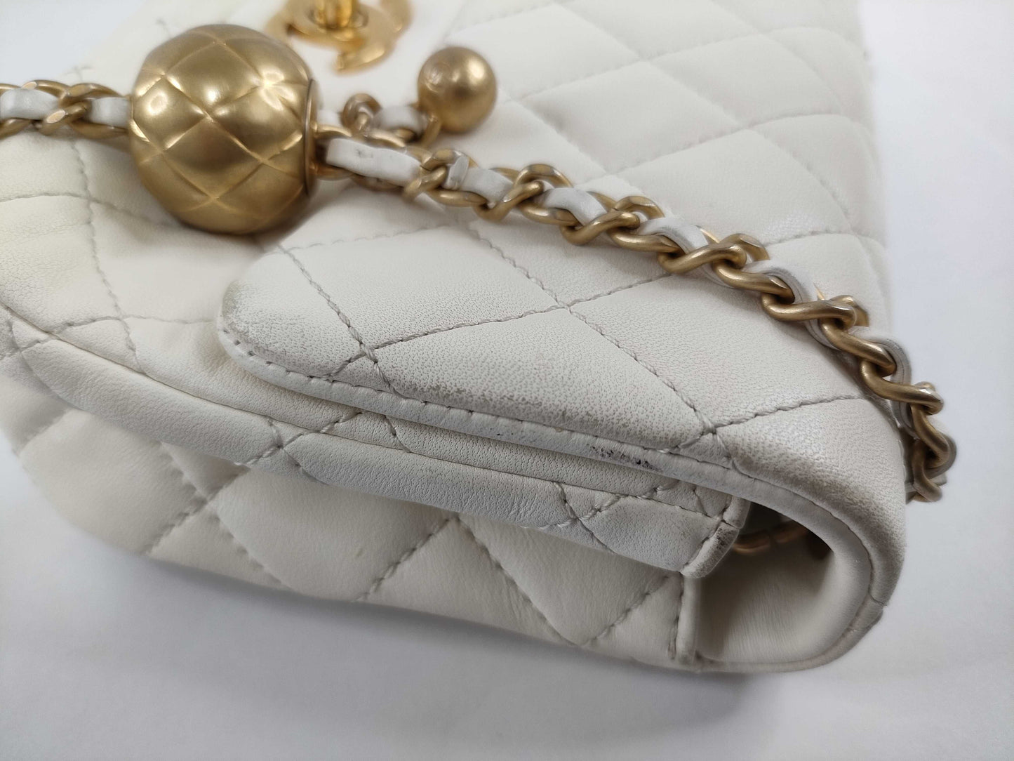 CHANEL Matelasse Mini Matelasse Chain Shoulder Bag