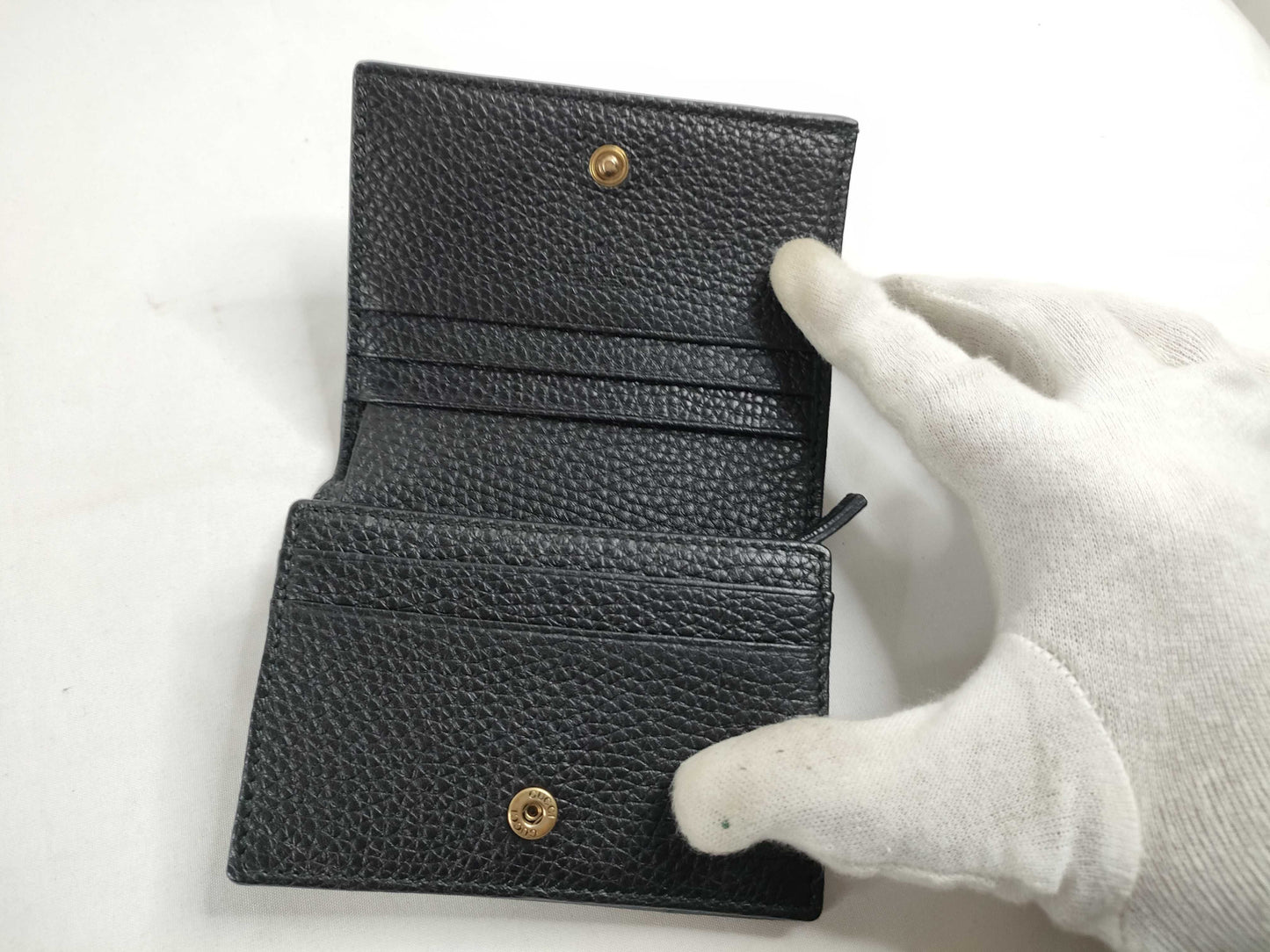GUCCI Bag 460185 Animalier Bee Compact Wallet