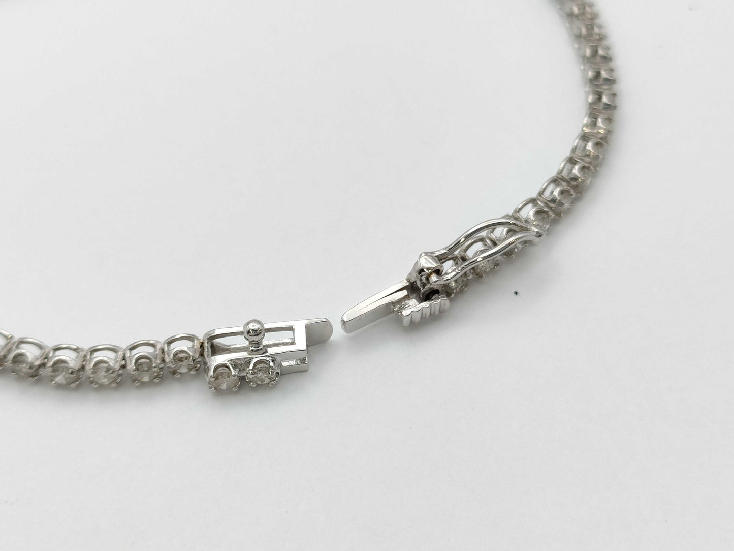 Tennis Bracelet D2.00ct K18WG 4.4g Bracelet/Bangle