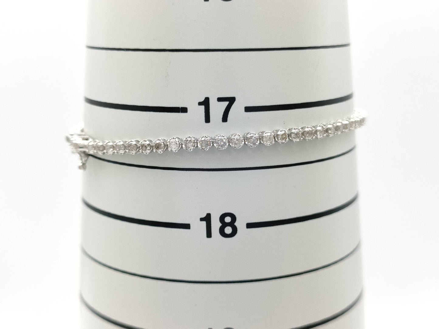 Tennis Bracelet D2.00ct K18WG 4.4g Bracelet/Bangle
