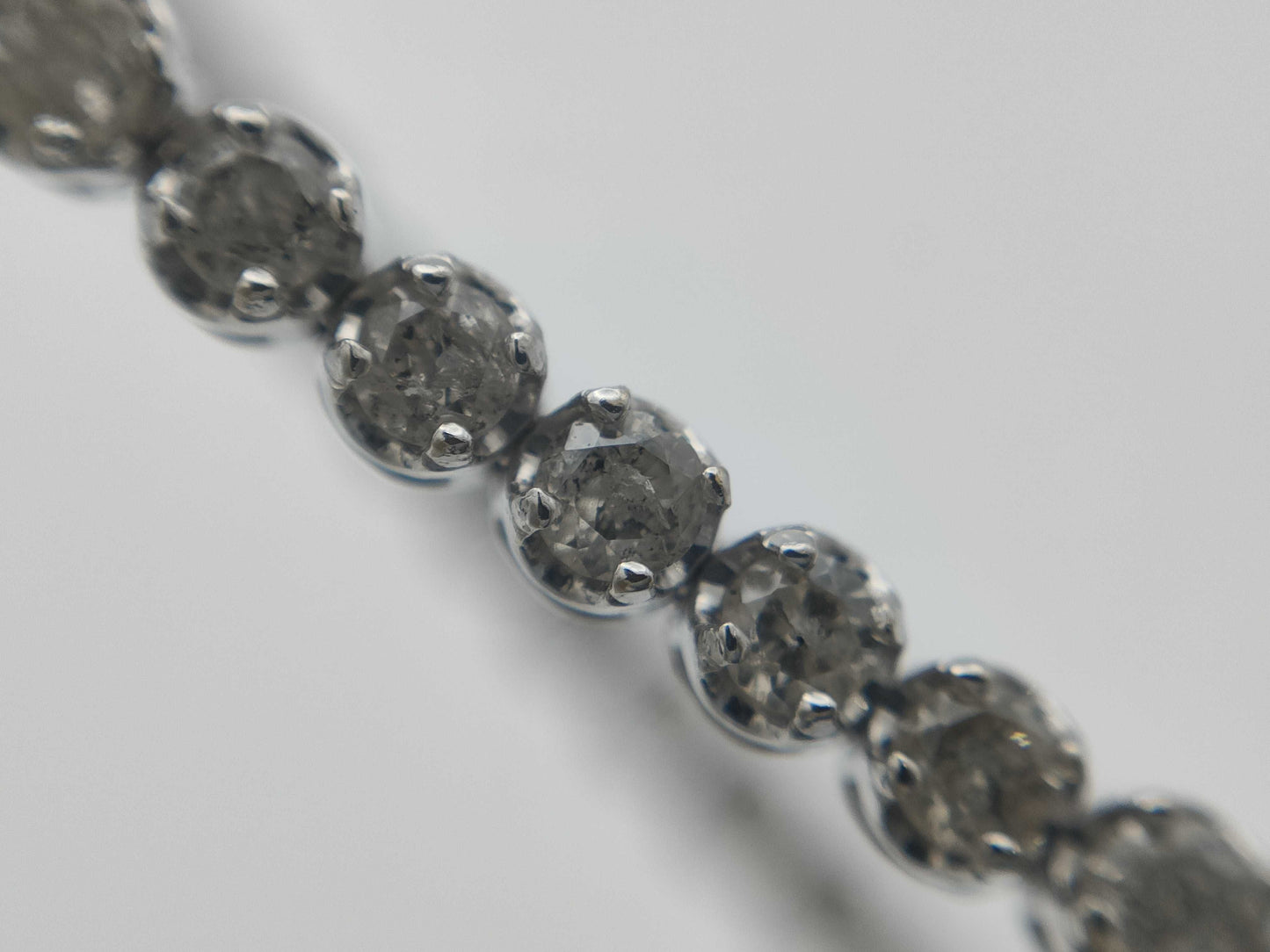 Tennis Bracelet D2.00ct K18WG 4.4g Bracelet/Bangle