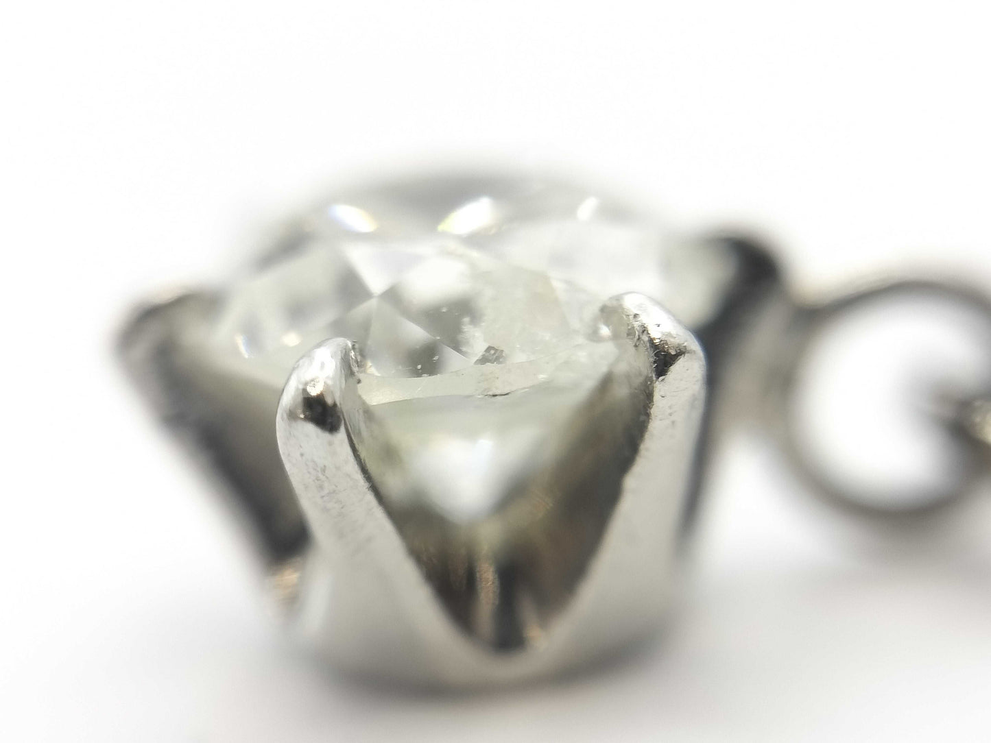 D0.591ct Pt900/850 3.4g Necklace