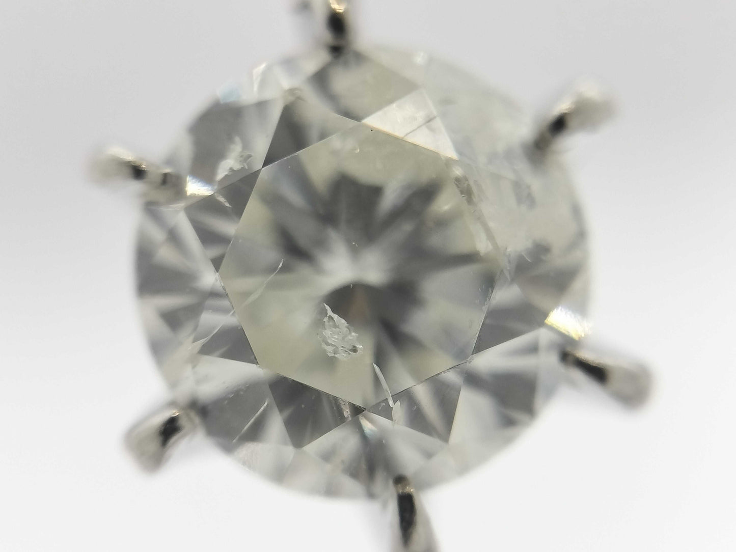 D0.591ct Pt900/850 3.4g Necklace