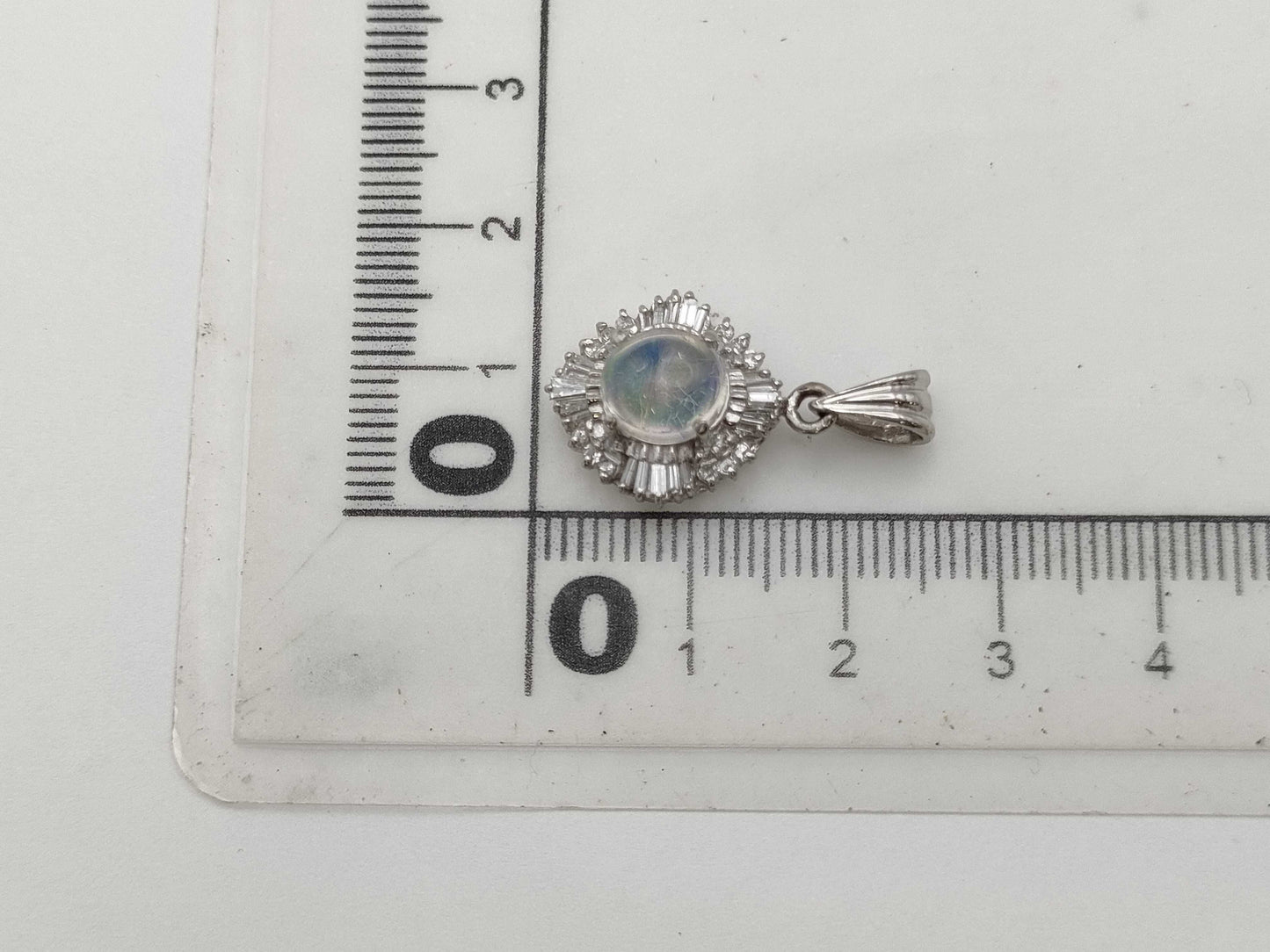 OP 1.41ct D 0.36ct PT900 3.6g Pendant Top