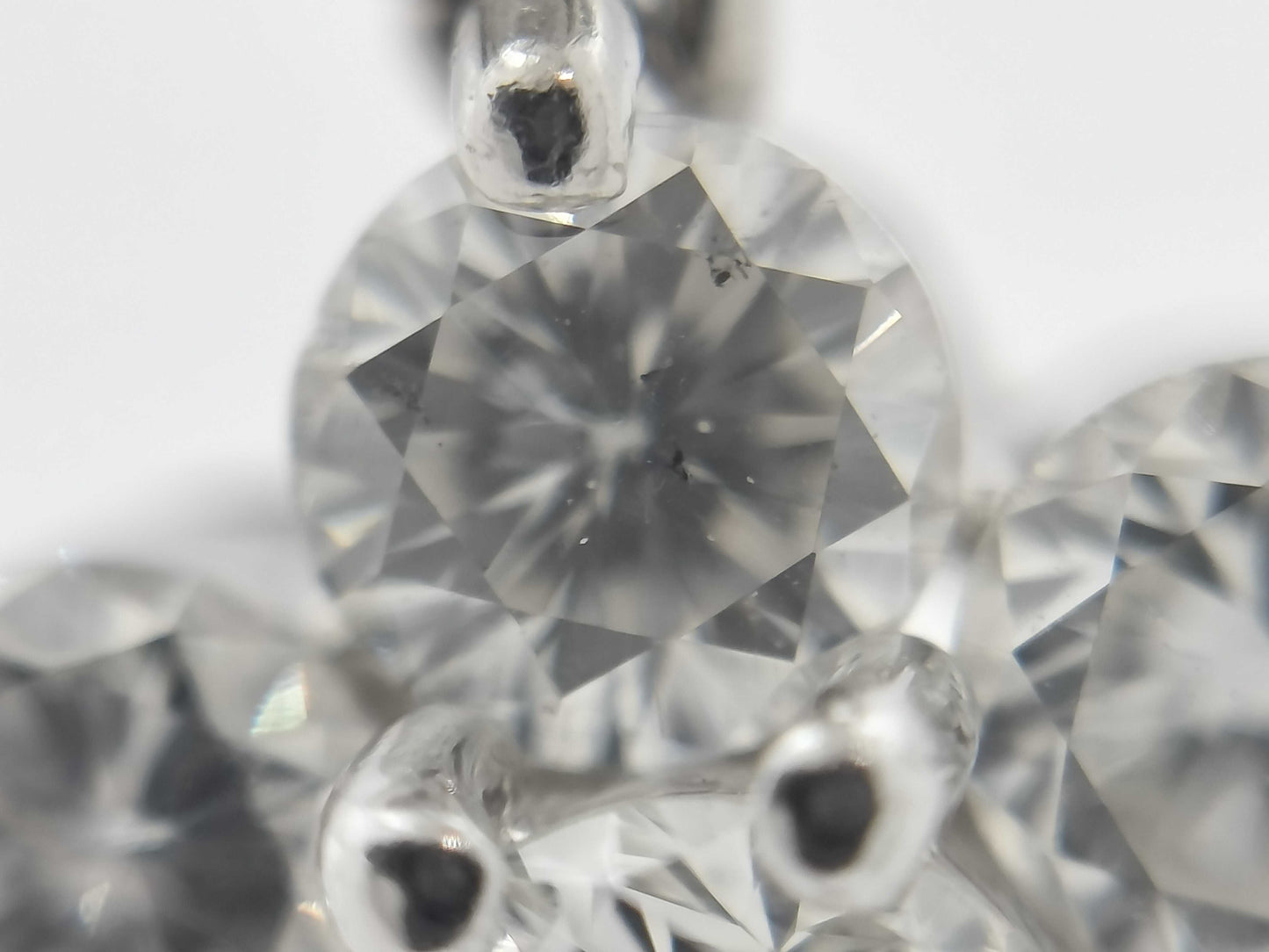 D1.00ct Pt900/850 6.7g Necklace