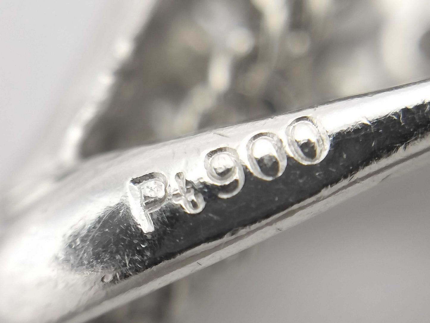 D1.00ct Pt900/850 6.7g Necklace