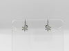 D0.23/0.23ct Pt850 2.2g Earrings