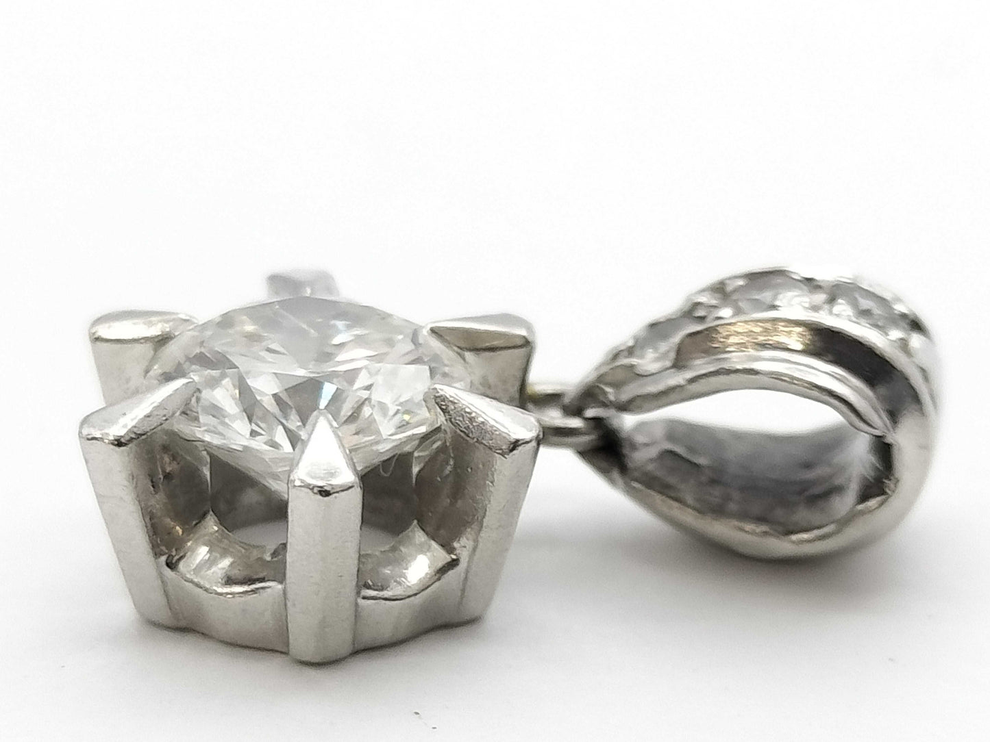 D 0.50ct FD 0.03ct PT900 1.6g Pendant Top