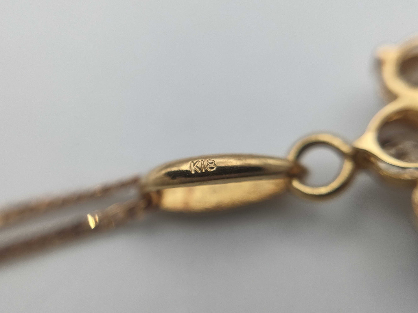D1.00ct K18 2.3g Necklace