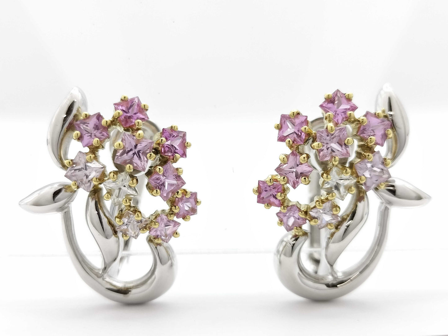 Jeunet S2.39ct 750/585 10.0g Earrings