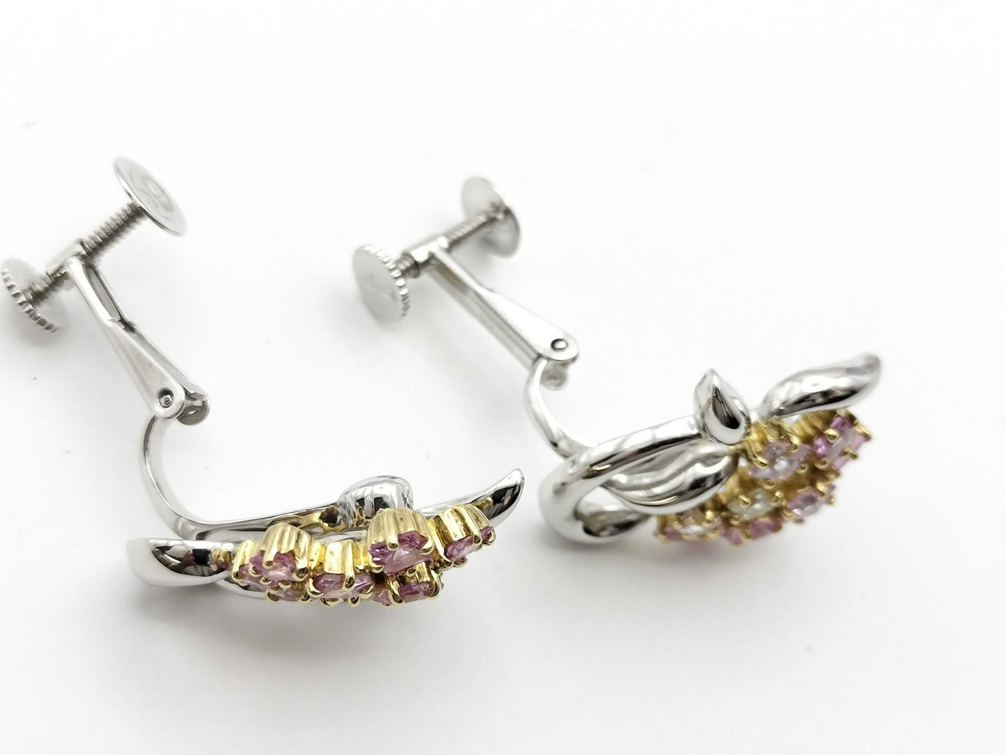 Jeunet S2.39ct 750/585 10.0g Earrings