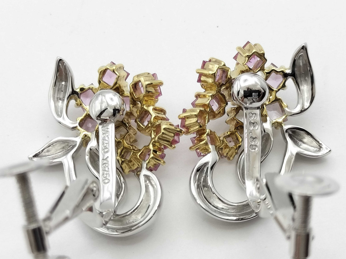 Jeunet S2.39ct 750/585 10.0g Earrings