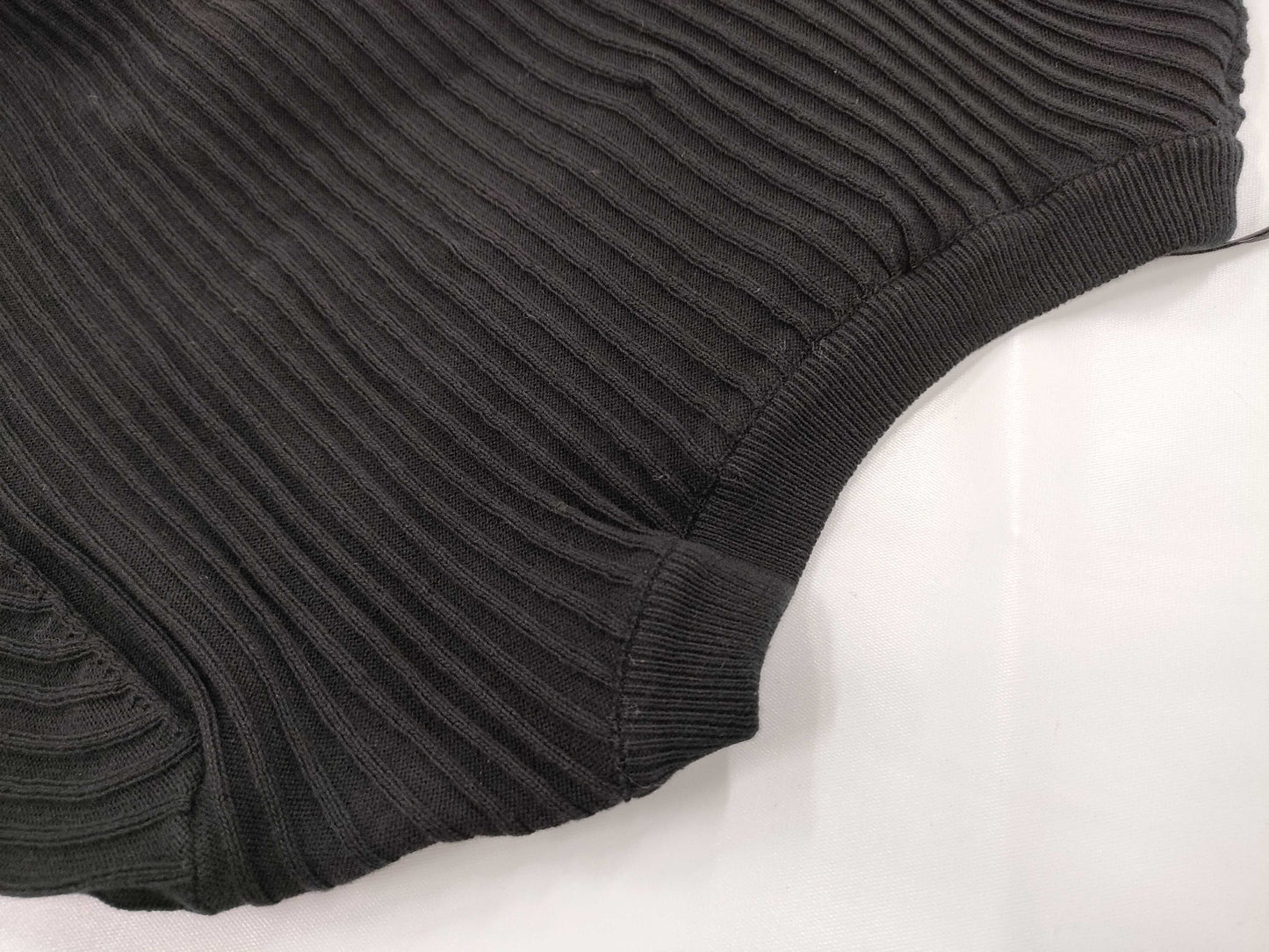 MOSCHINO Moschino Black Chiffon Dress Size 40