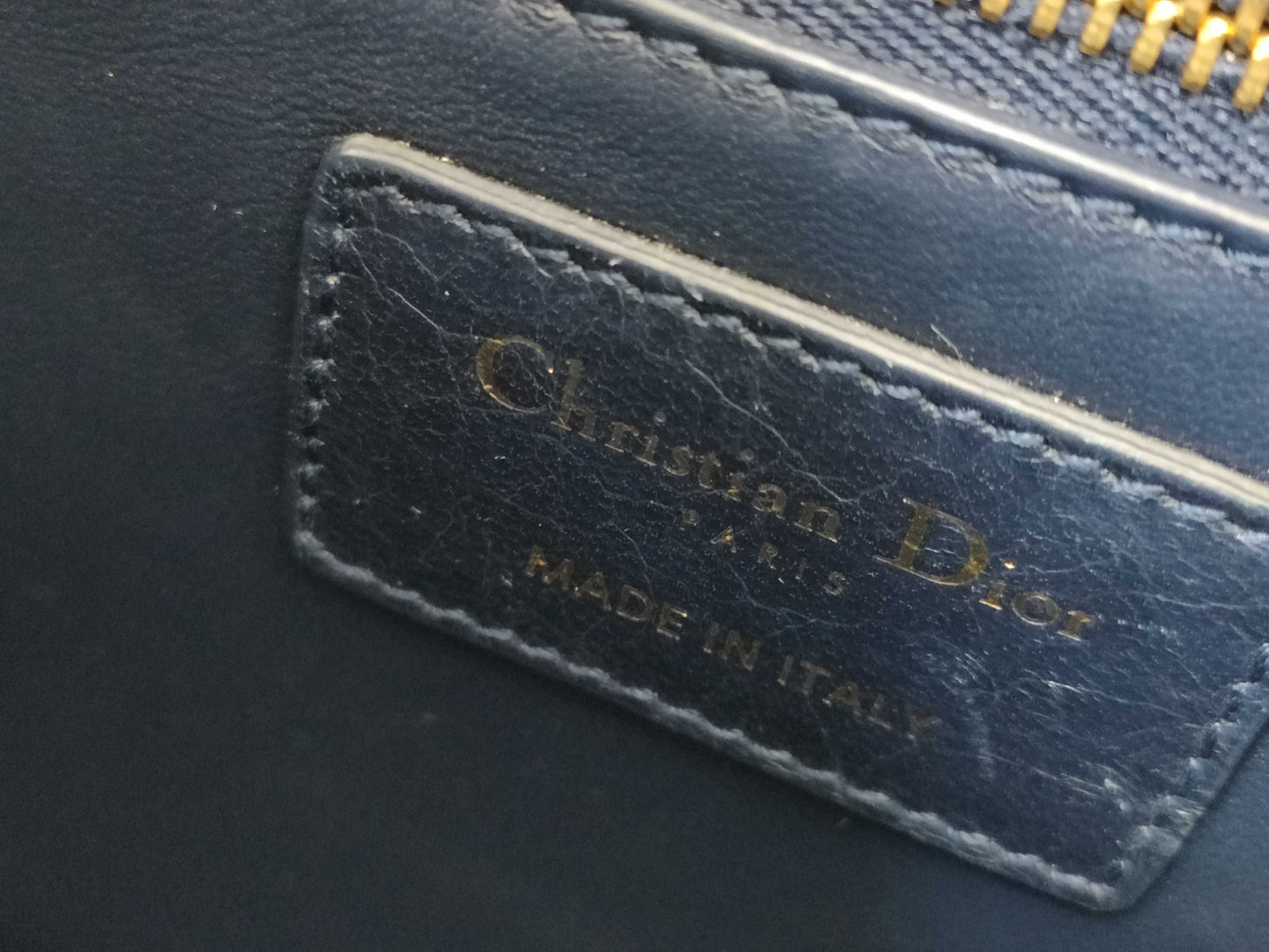 Dior 30 MONTAIGNE Shoulder Bag, Blue