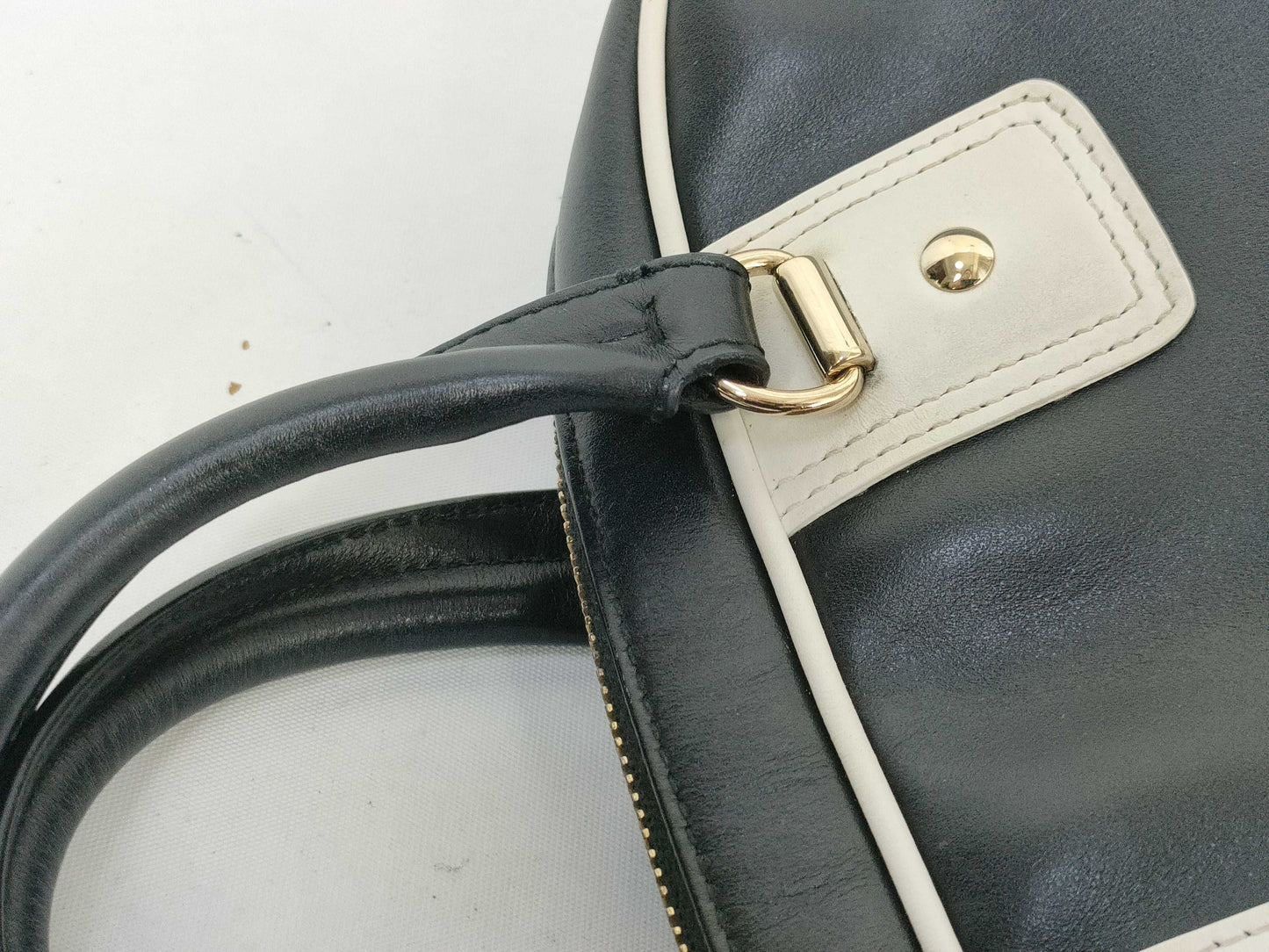 Dior VIBE Leather Small Bowling Handbag