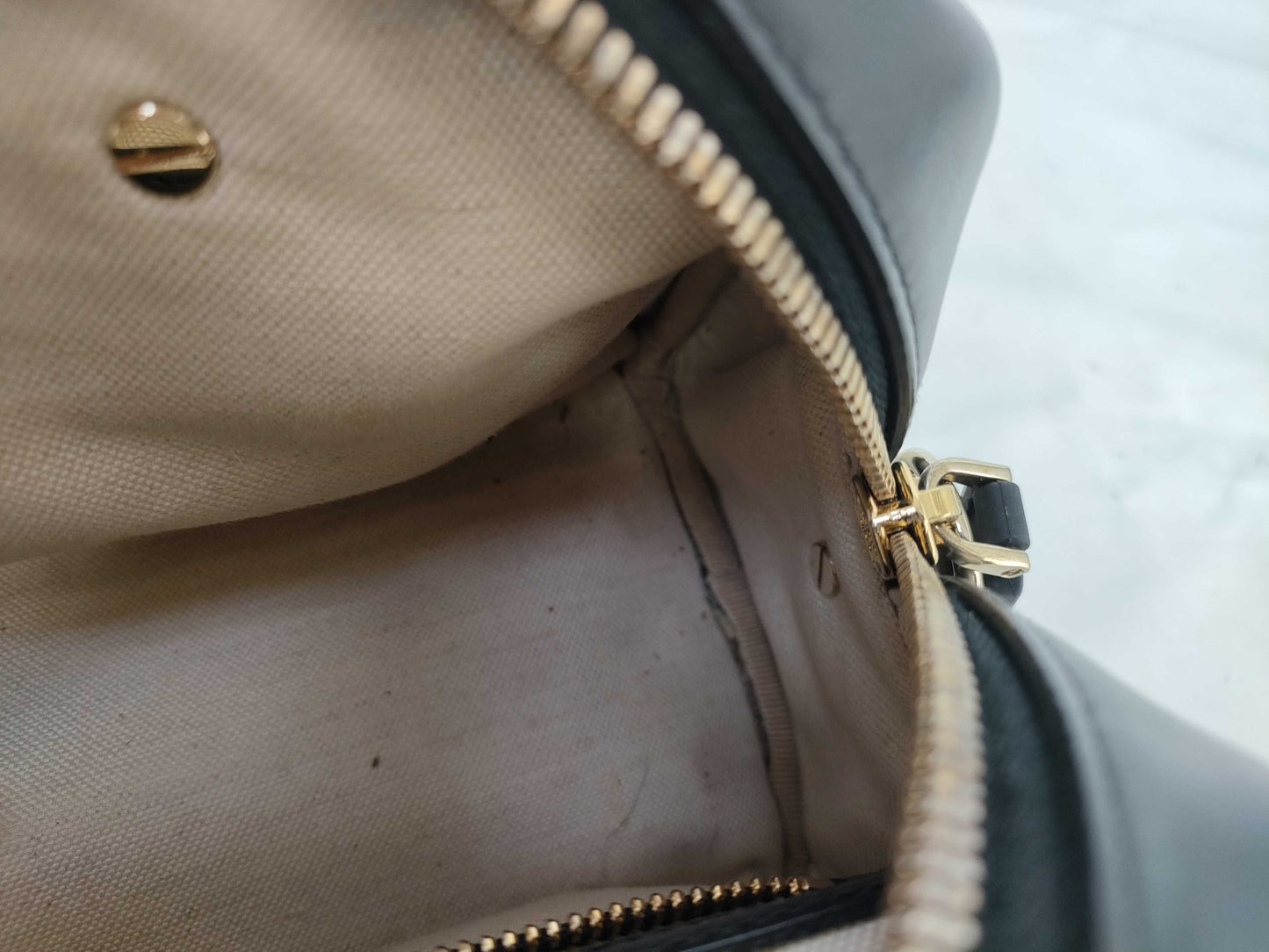 Dior VIBE Leather Small Bowling Handbag