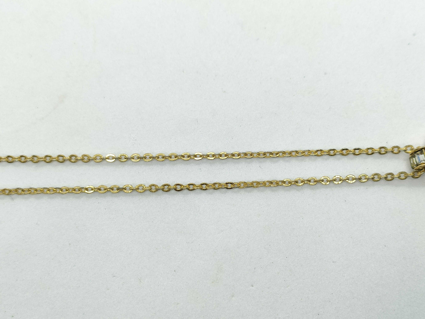 Dior Heart Rhinestone Necklace