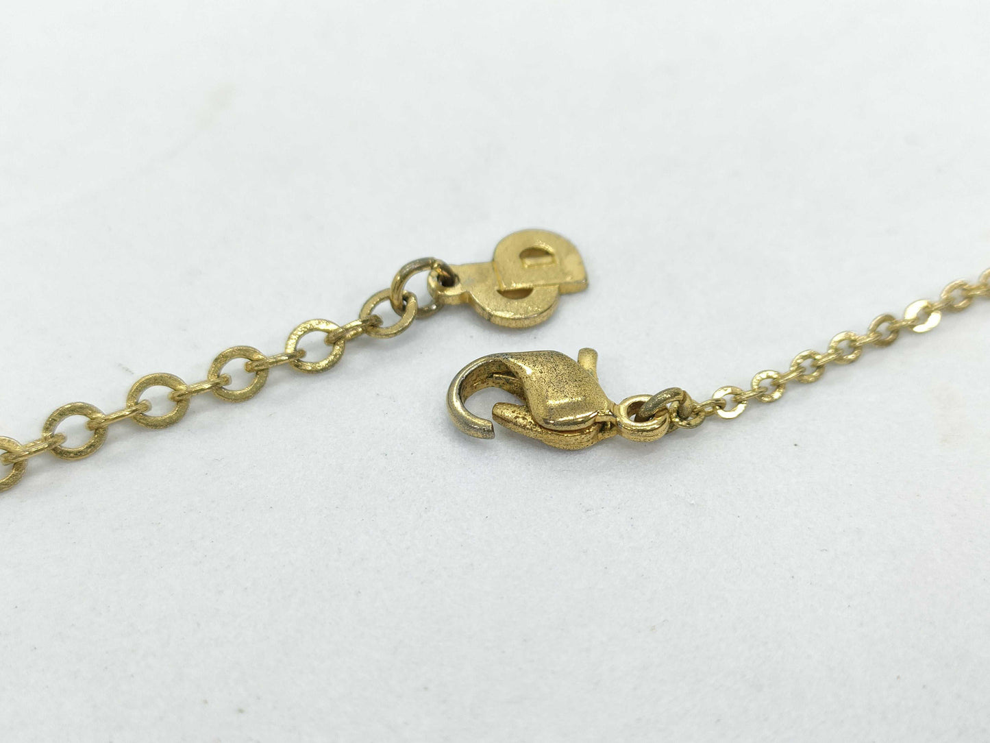 Dior Heart Rhinestone Necklace